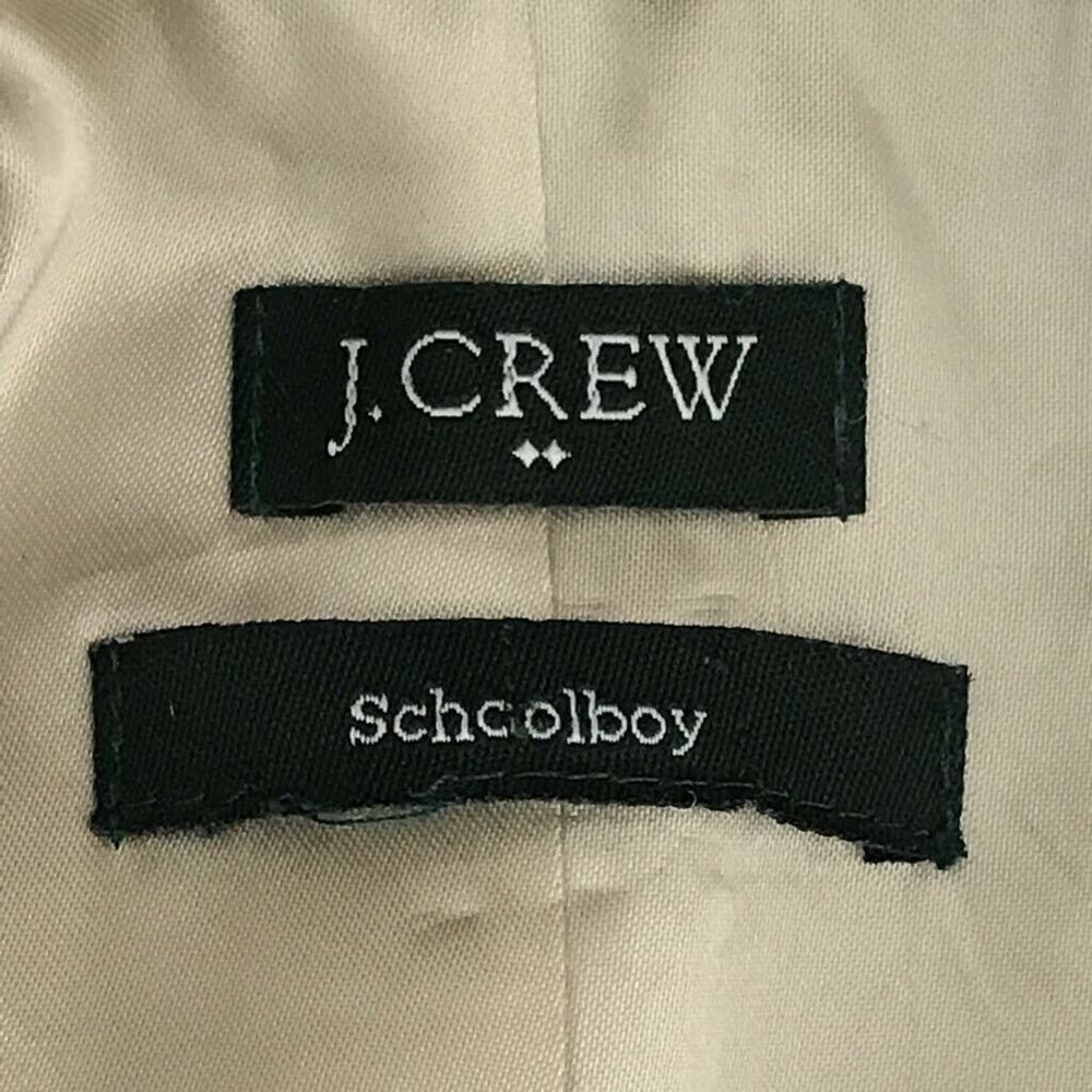 J.CREW Original Schoolboy Blazer Gray Pockets Sz L - Picture 6 of 7